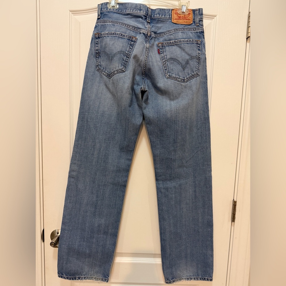 Levi's 559 Men’s Relaxed Straight Medium Wash Jeans, Size 32x34